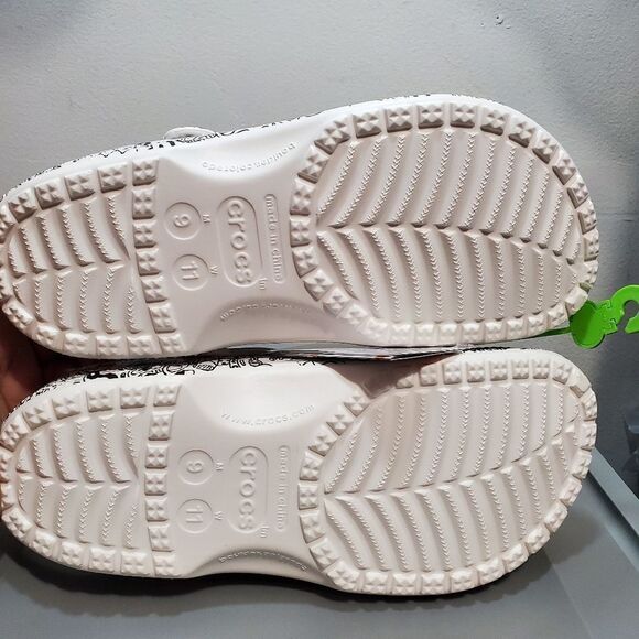 Crocs Classic Clog Steven Harrington Collage Art 9 M/ 11 W 208145-103 Whi… - Picture 7 of 13